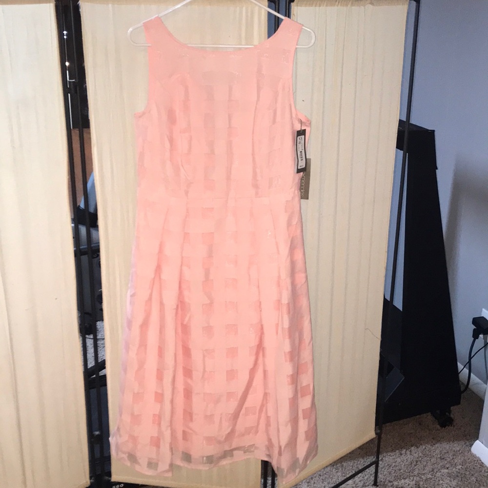 Beautiful pink taffeta party dress!